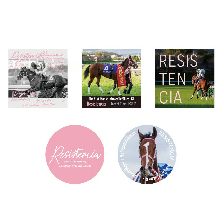 レシステンシア ステッカー