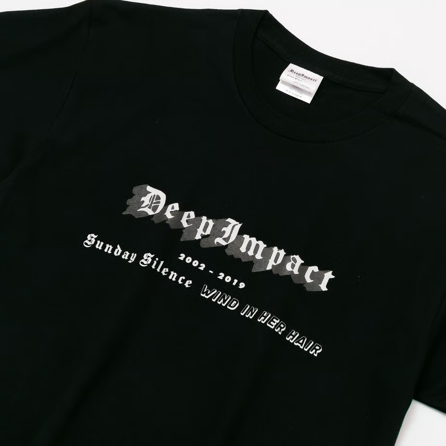 ディープインパクト TシャツA 黒 Lサイズ