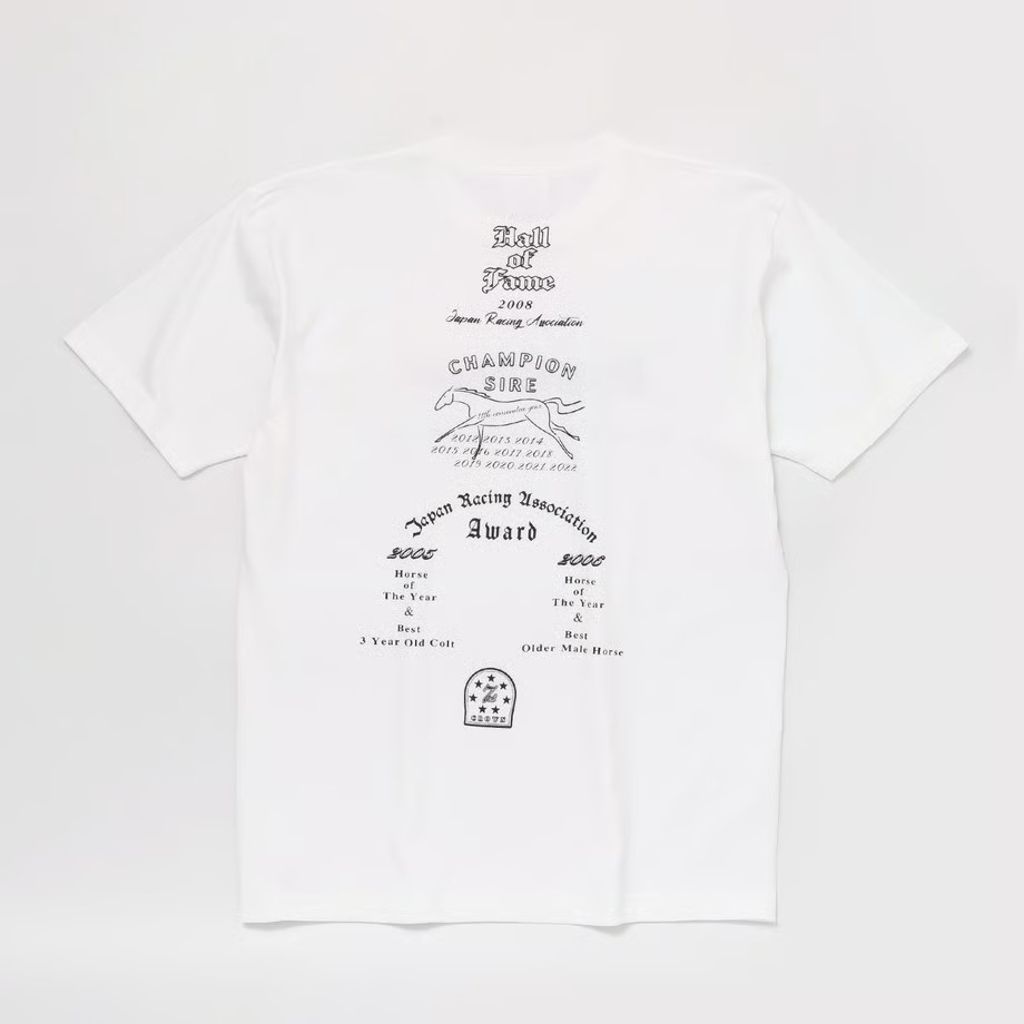 ディープインパクト TシャツA 白 Mサイズ