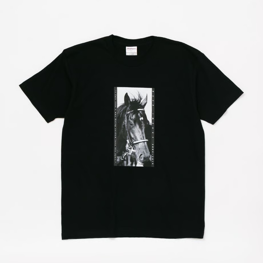 ディープインパクト TシャツB 黒 Mサイズ