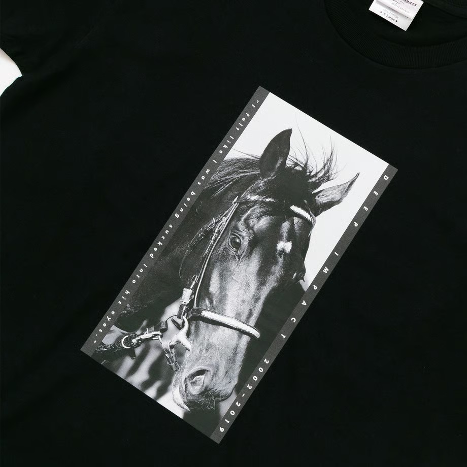ディープインパクト TシャツB 黒 Mサイズ