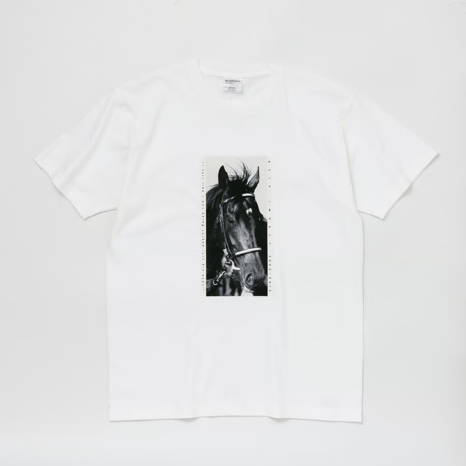 ディープインパクト TシャツB 白 Lサイズ