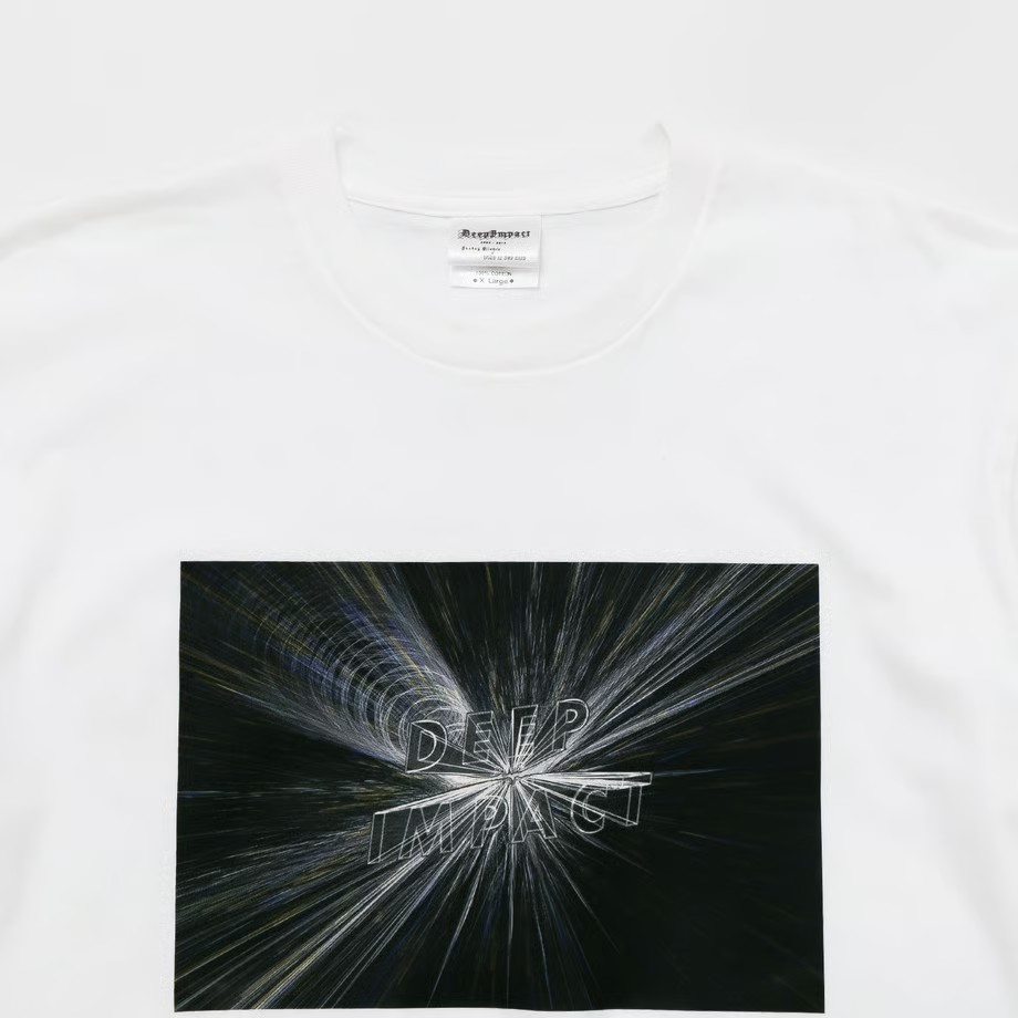 ディープインパクト TシャツC 白 Lサイズ