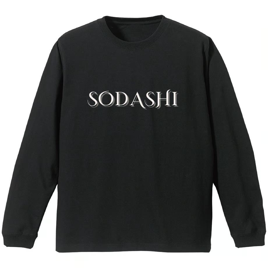 ソダシ ロンT 黒 Lサイズ