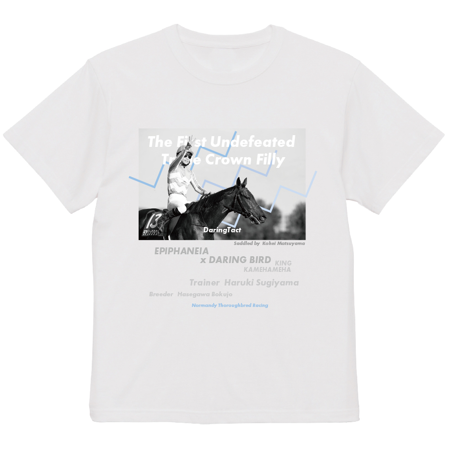 デアリングタクト TシャツA 白 XLサイズ