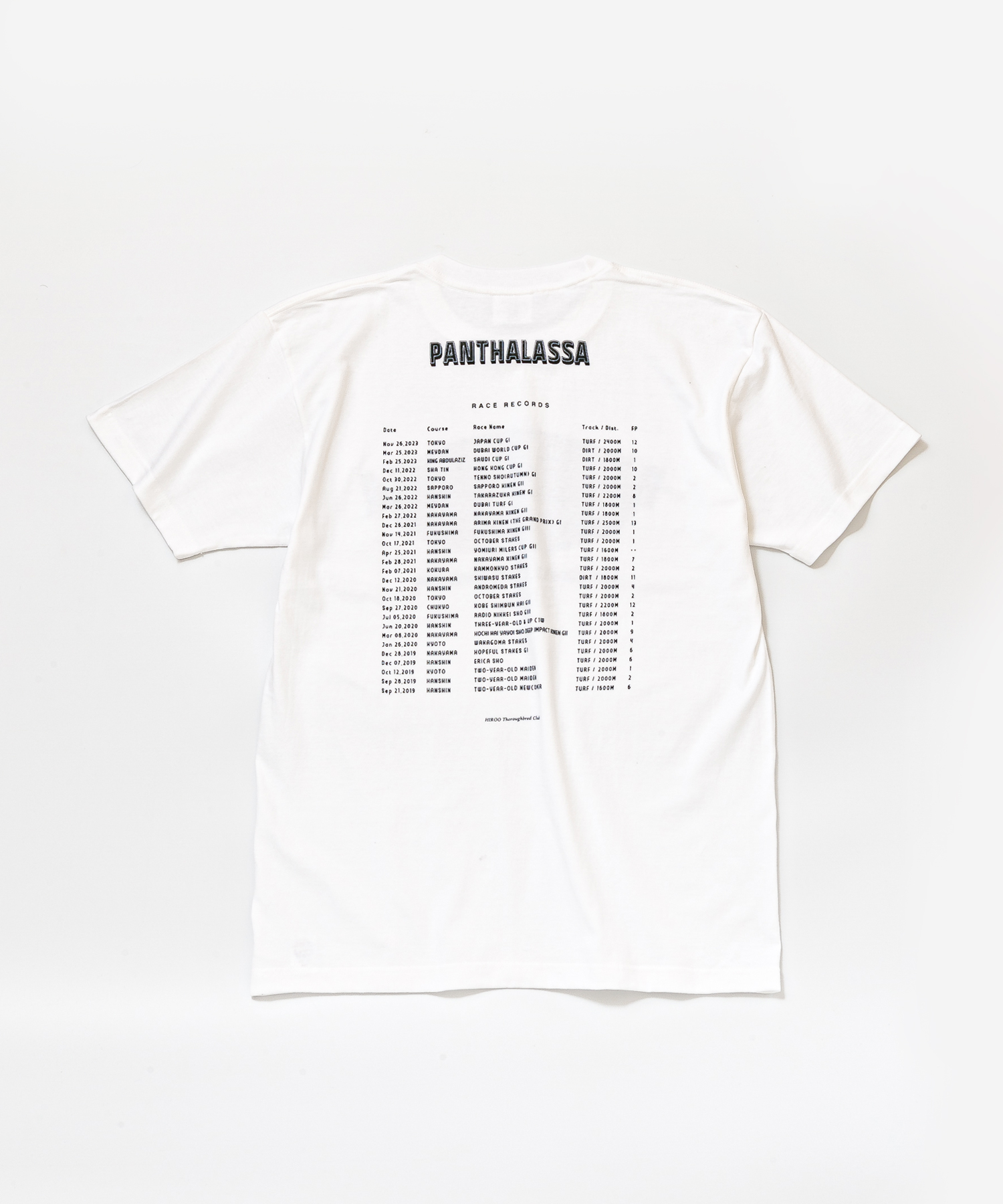 パンサラッサ TシャツB 白 Mサイズ