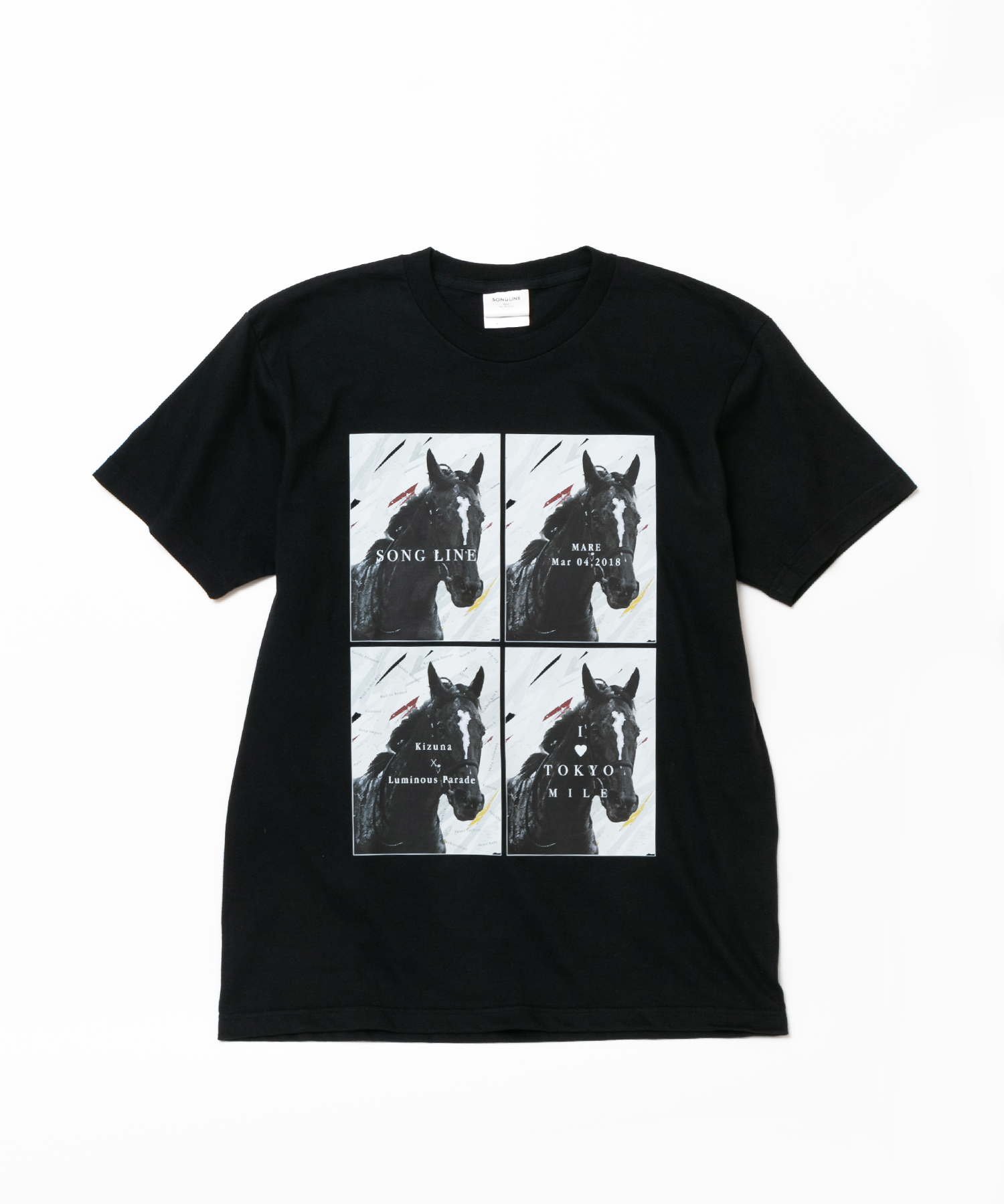 ソングライン TシャツA 黒 Mサイズ