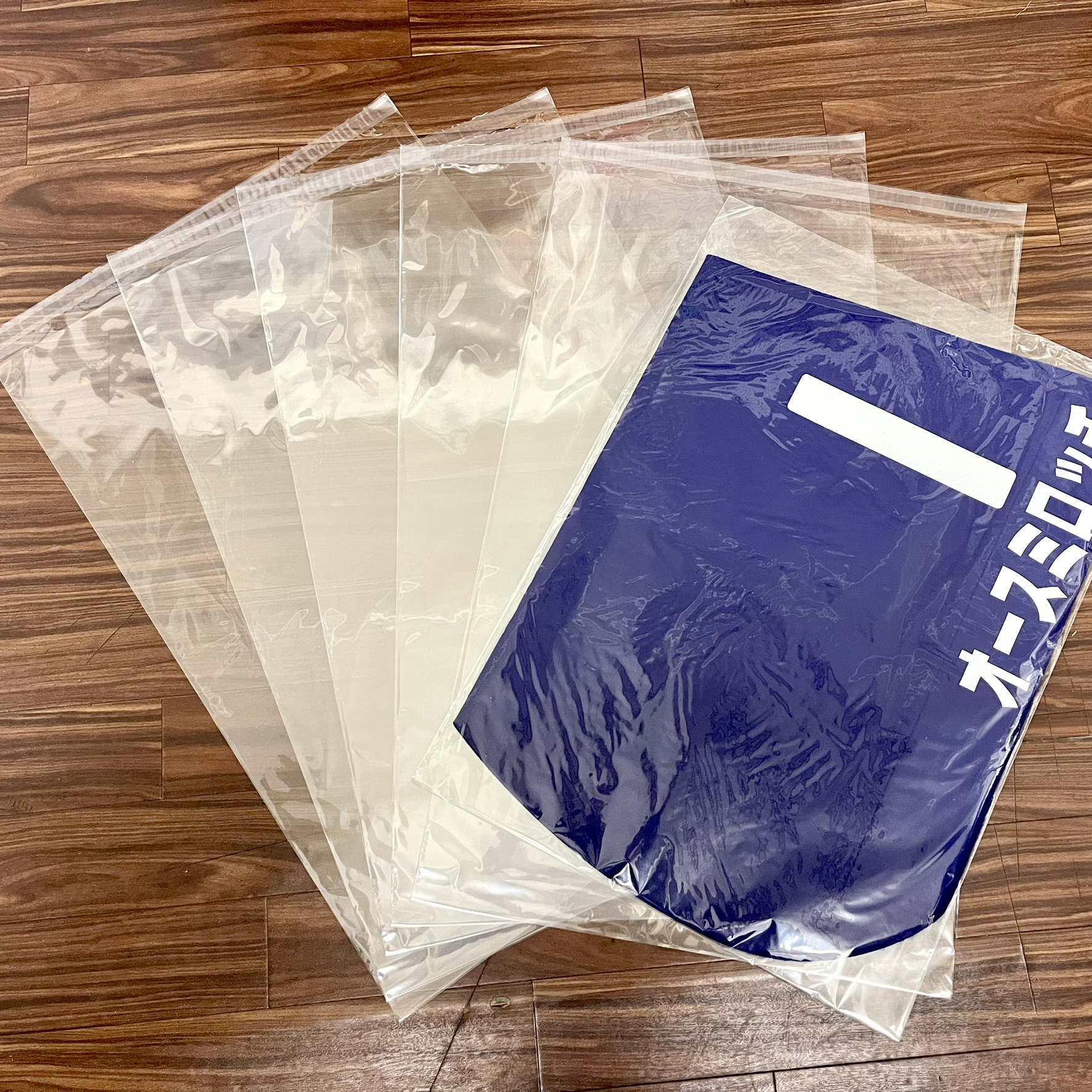 馬小屋オリジナル ゼッケン用保護袋 5枚セット