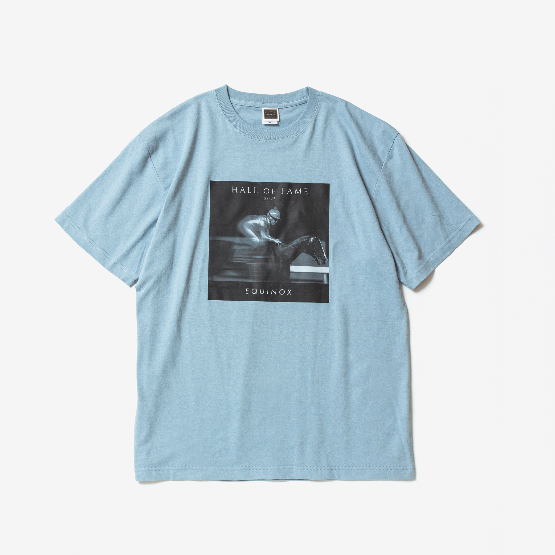 イクイノックス 顕彰馬選定記念 Tシャツ A ブルー Lサイズ