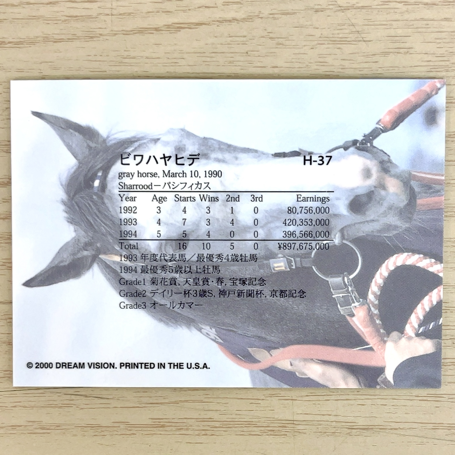 The Victory 2000 サンプルLegend H-37 ビワハヤヒデ