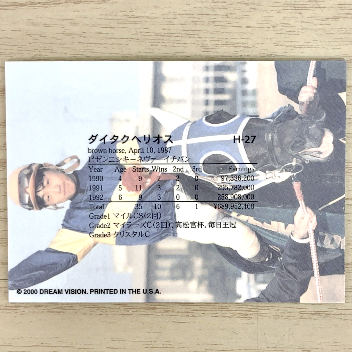 The Victory 2000 サンプルLegend H-27 ダイタクヘリオス