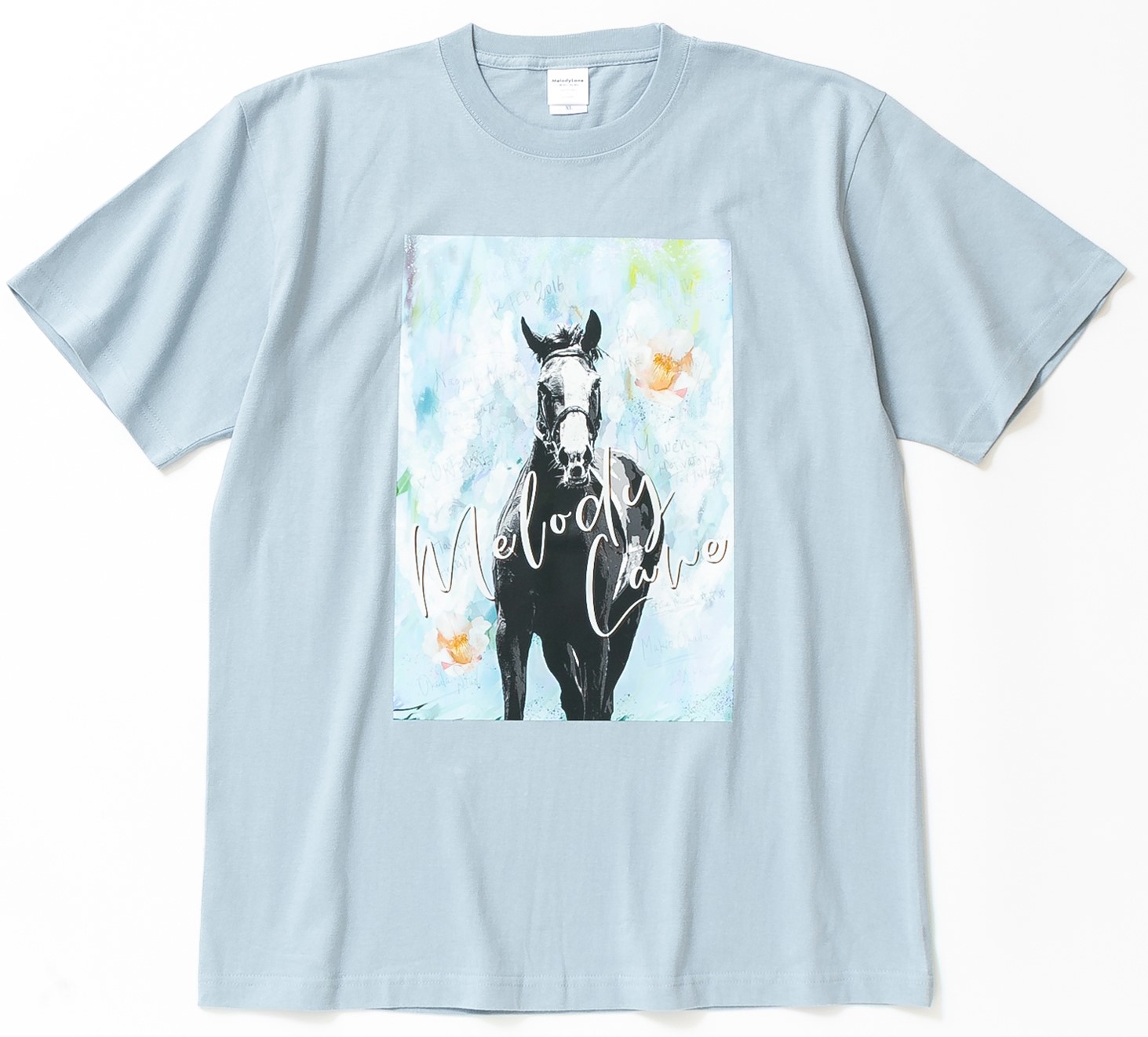メロディーレーン TシャツA 青 Lサイズ