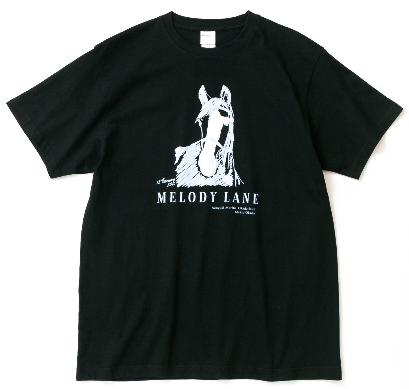 メロディーレーン TシャツB 黒 Mサイズ