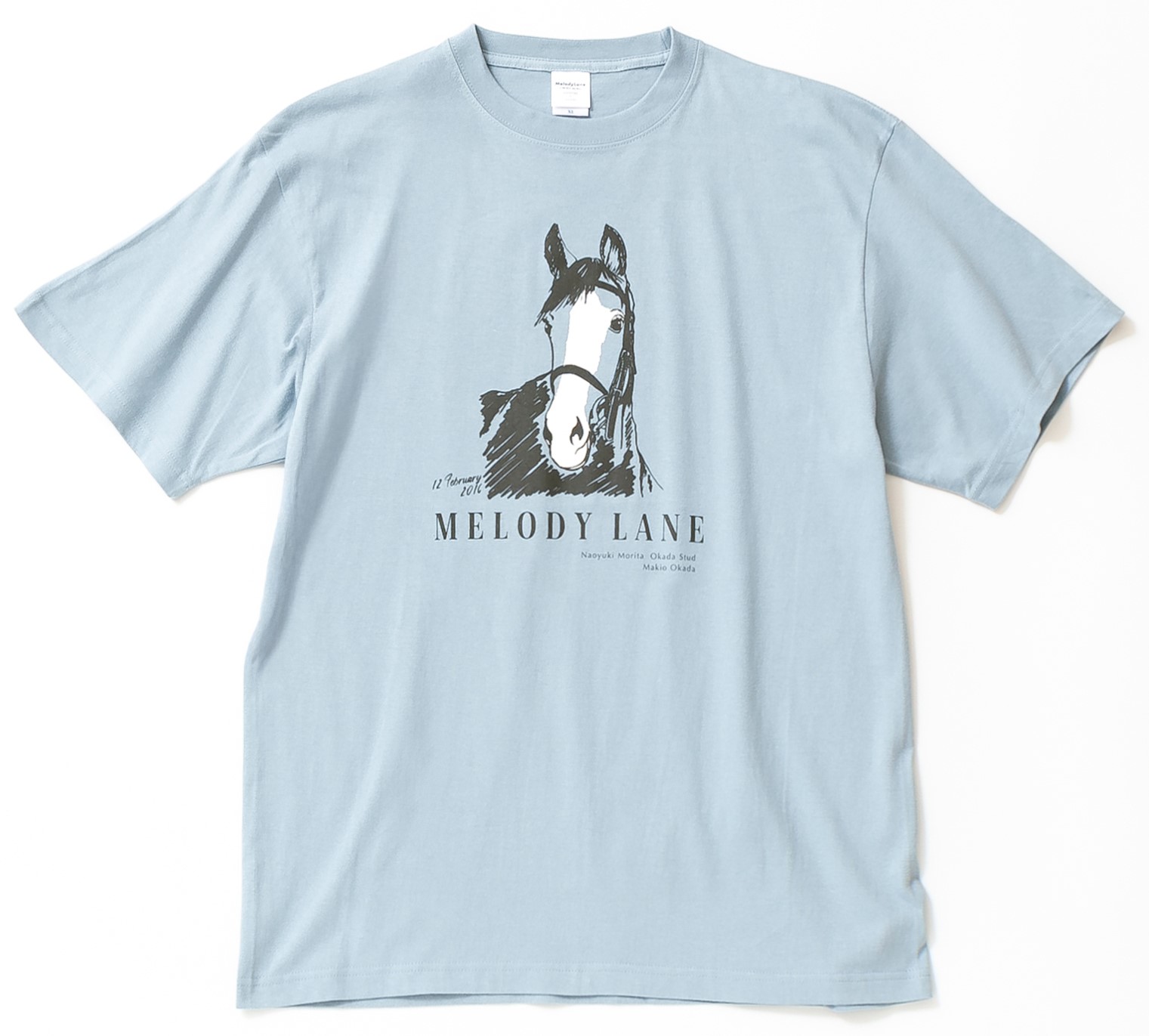 メロディーレーン TシャツB 青 Lサイズ