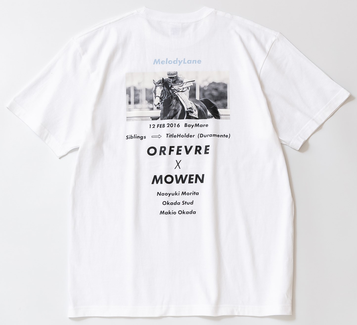 メロディーレーン TシャツC 白 Lサイズ