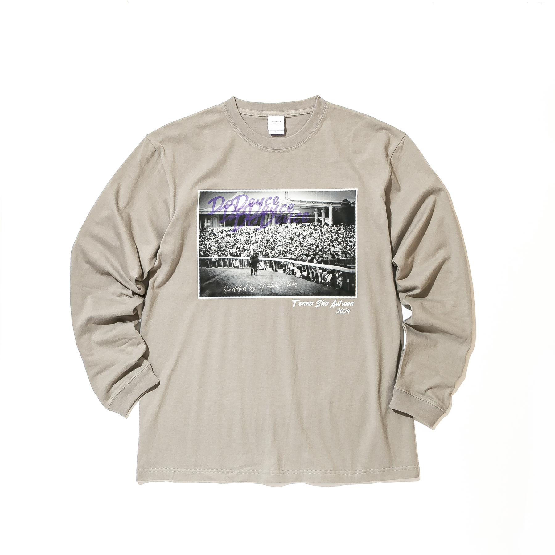 ドウデュース ロングスリーブTシャツ グレー Lサイズ