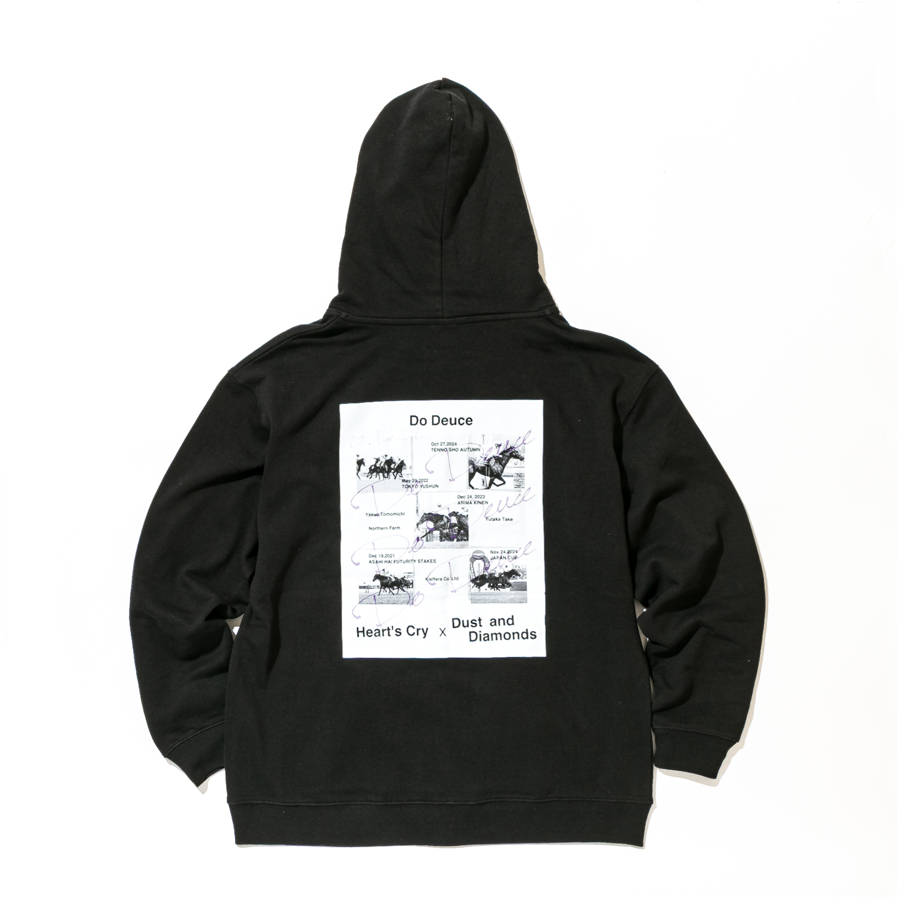 ドウデュース パーカー 黒 Lサイズ