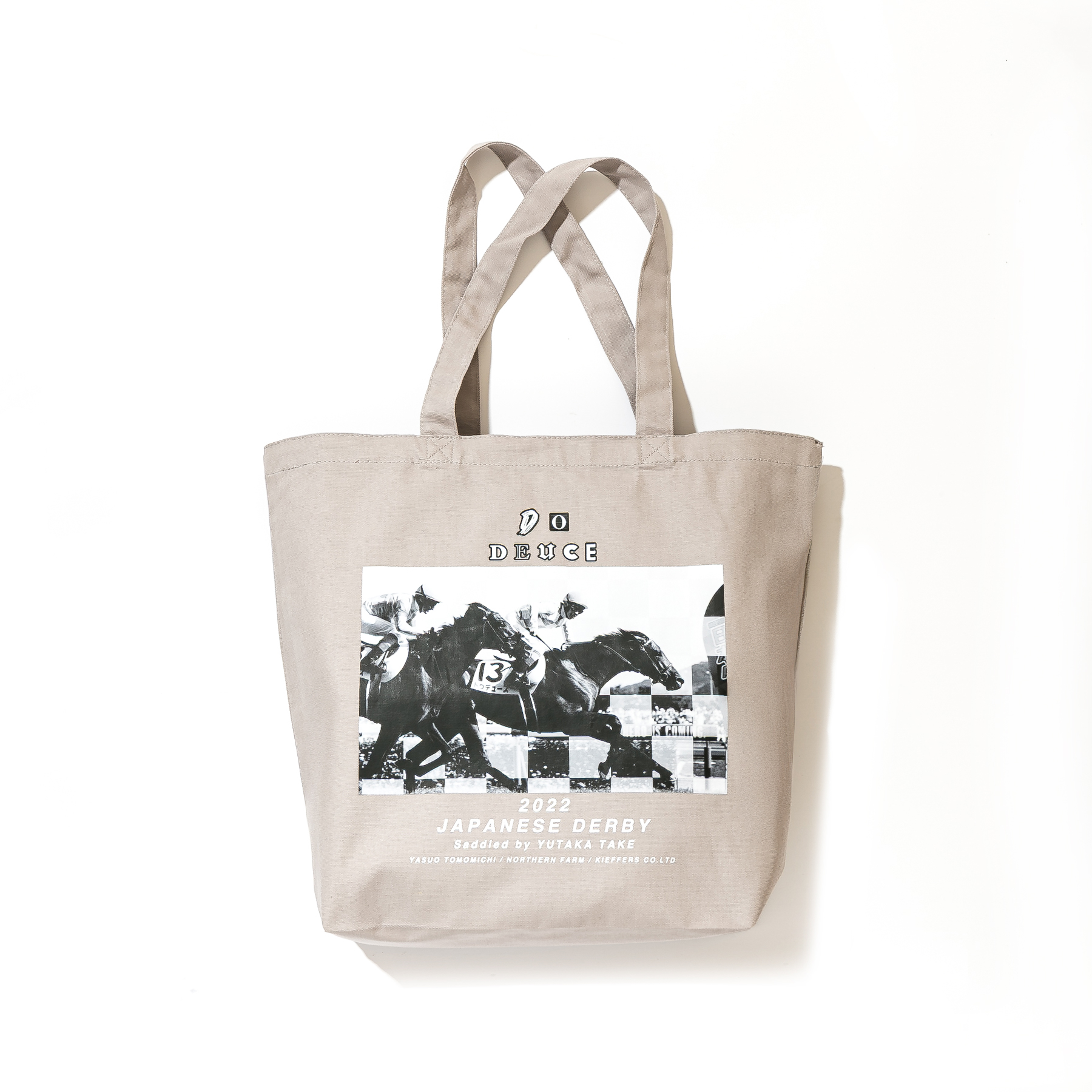 ドウデュース トートバッグ グレー