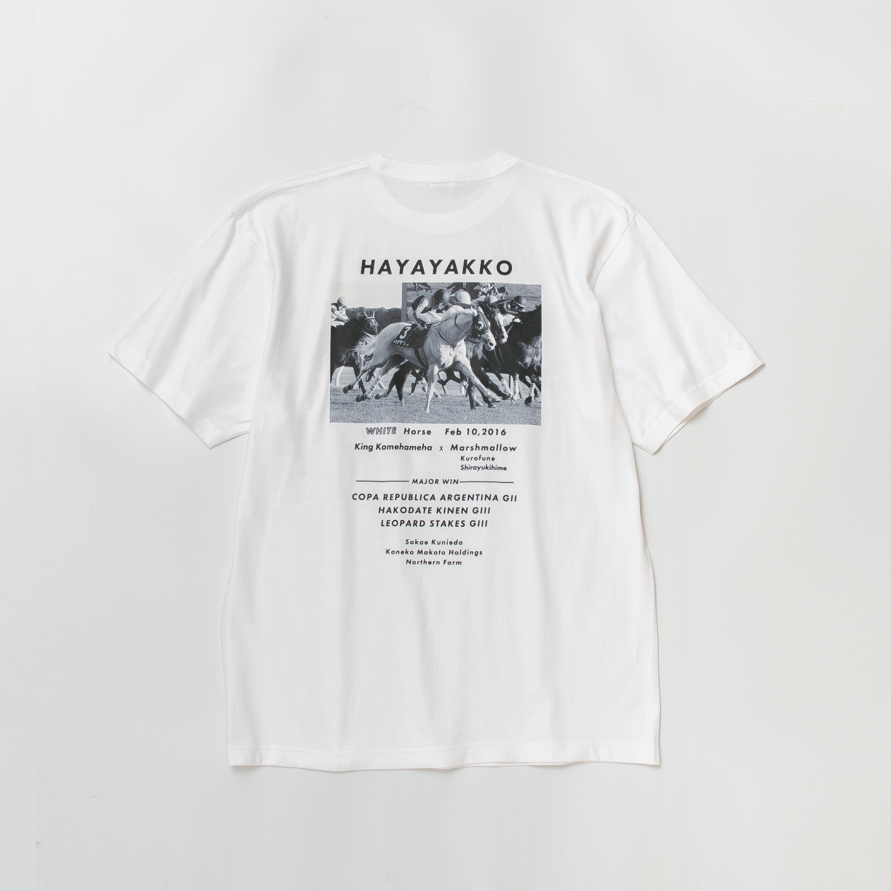 ハヤヤッコ TシャツC 白 Mサイズ