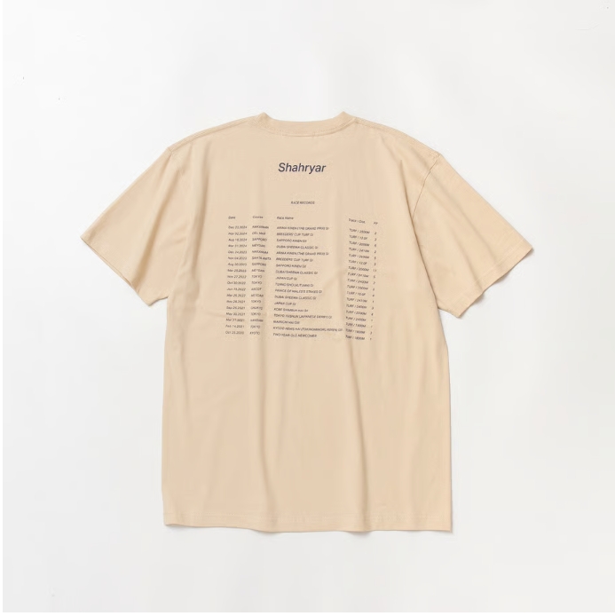 シャフリヤール TシャツB ベージュ Mサイズ