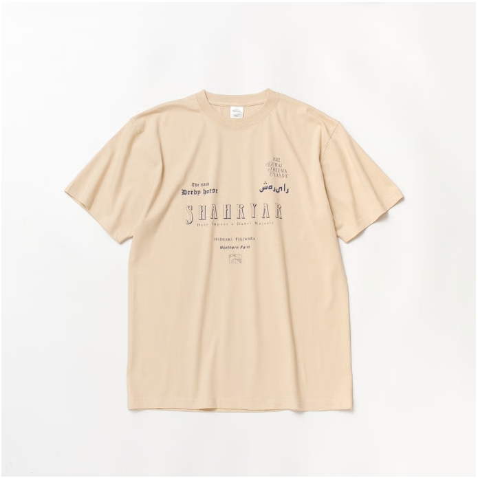 シャフリヤール TシャツB ベージュ Lサイズ