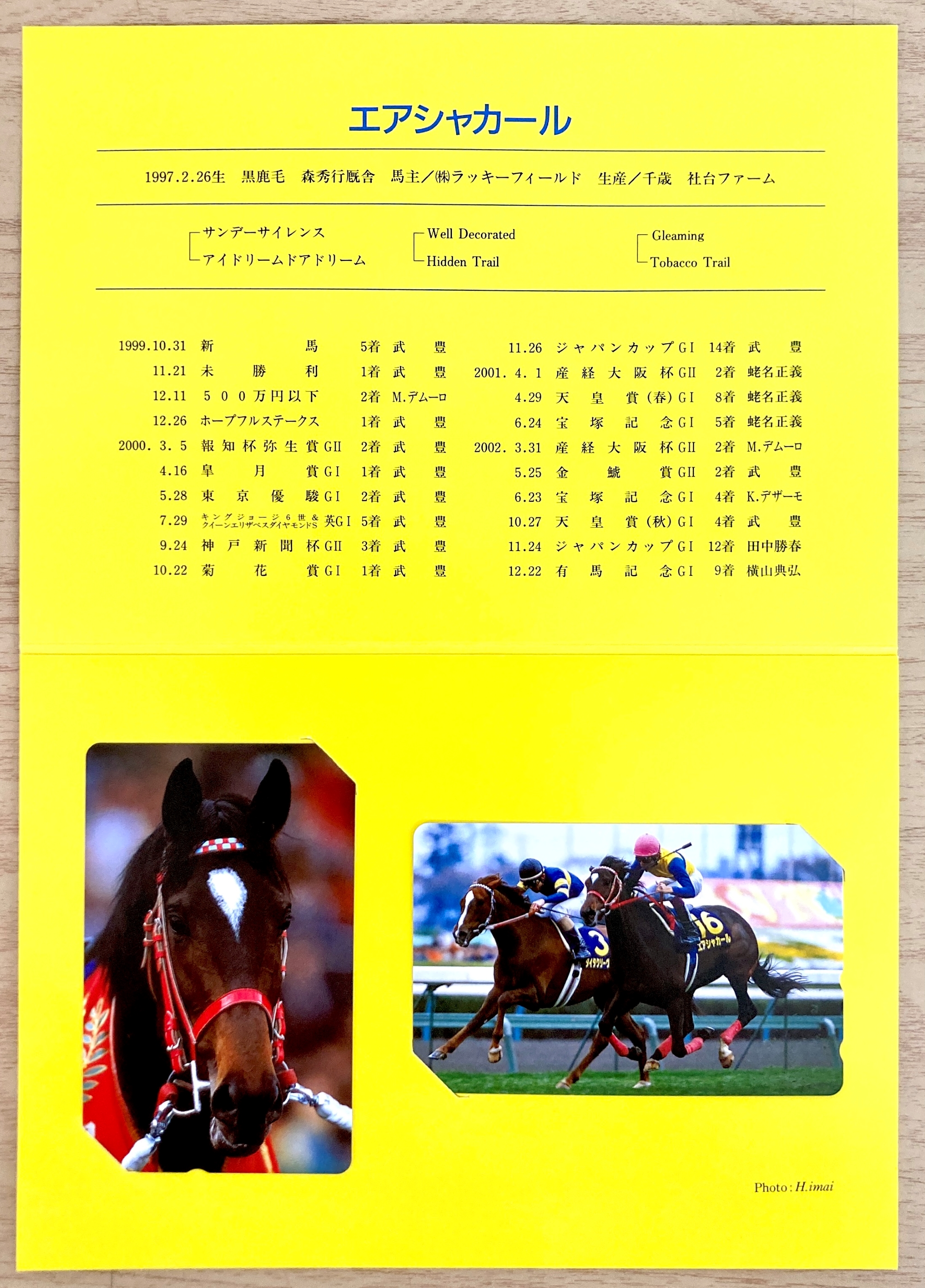 PRC Forever (引退記念) テレカセット エアシャカール