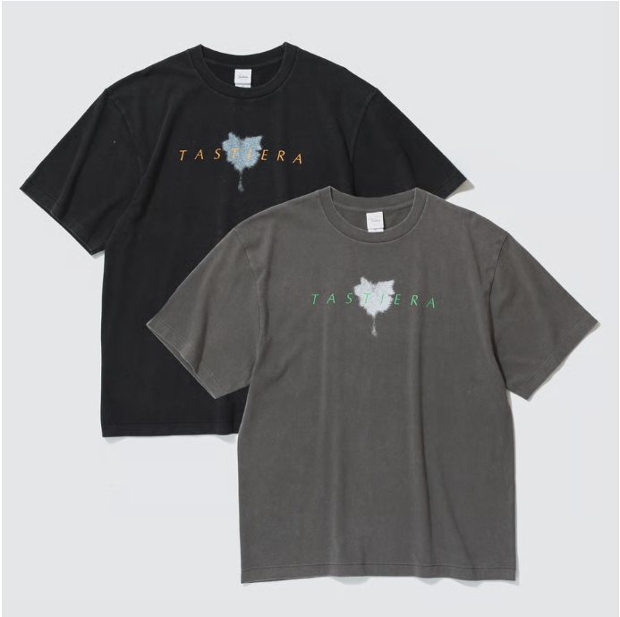 タスティエーラ グラフィカルTシャツ Bタイプ グレー Lサイズ